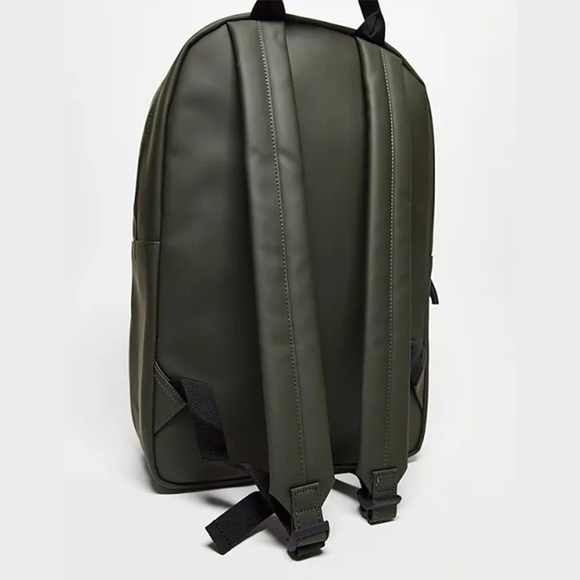 RAINS | Waterproof Minimalist Functional 1284 Field Backpack in Hunter Green - Picture 4 of 15